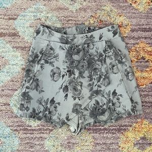 Lavender paisley skort
